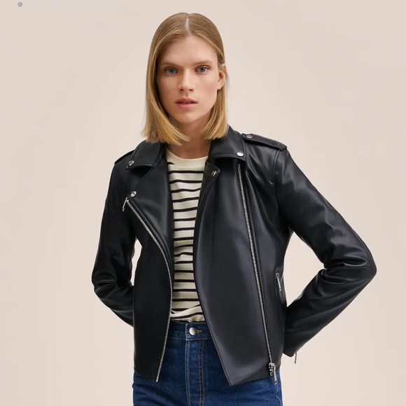 Mango vegan jacket size S, black - Picture 1 of 5